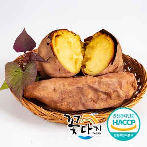 국내산 아이스 군고구마 1kg(정량형) / 4~8봉 / HACCP