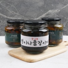 청양 찬고을 장아찌 1kg (명이나물/고추/멜론)